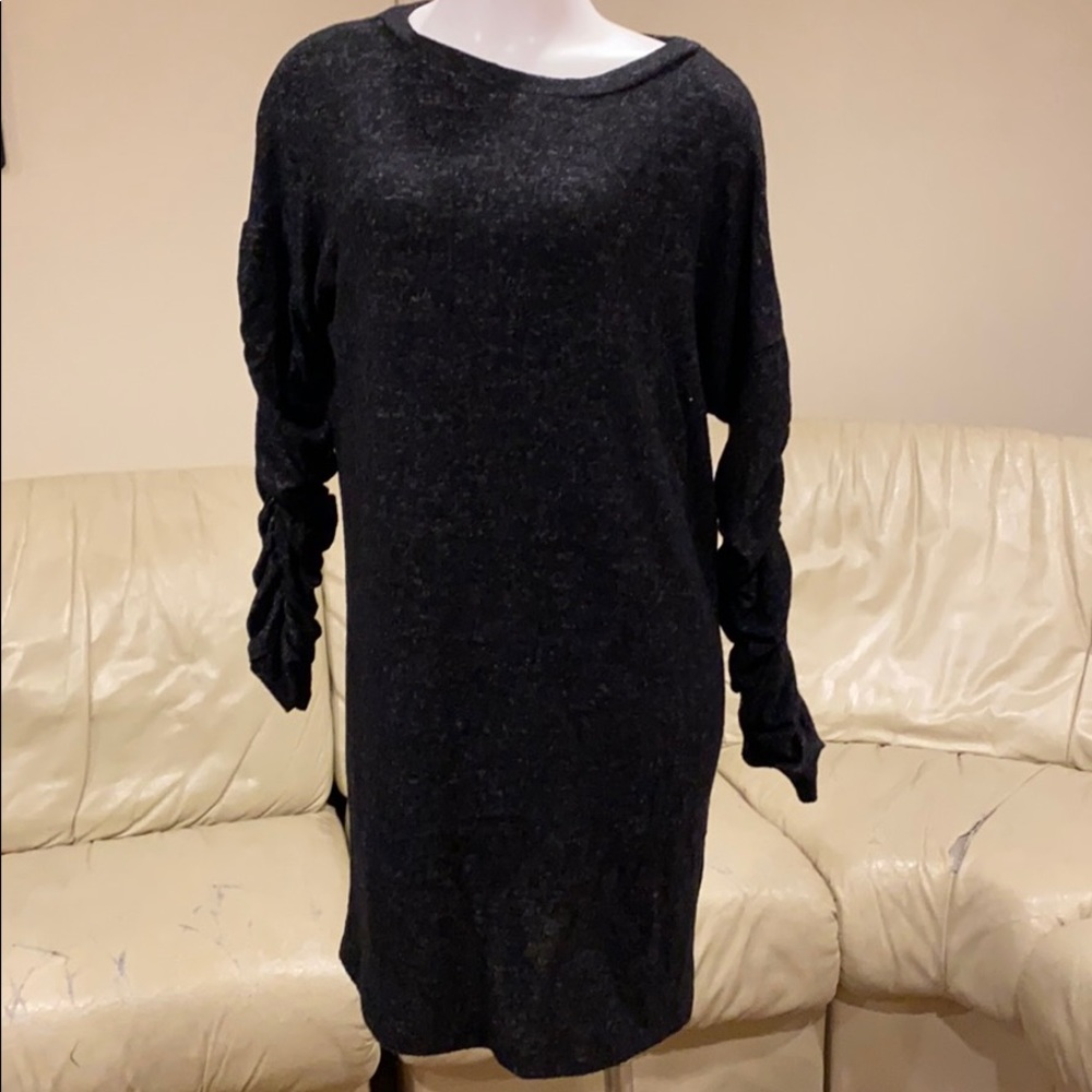 The Vanity Room Black/Grey Dress